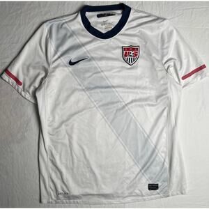 Nike US National Soccer Team Men's Jersey Size Large 11/12 White Kit